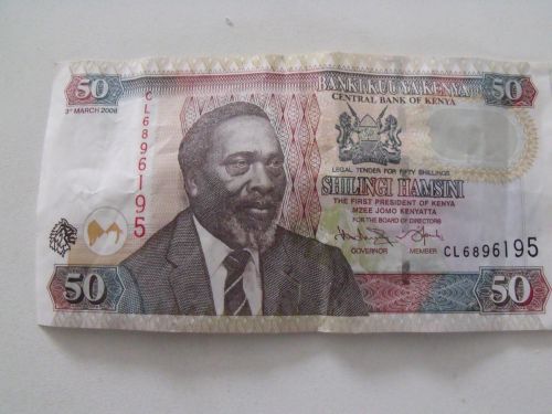 Valiuta,  Pinigai,  Banknotai,  Įveskite & Nbsp,  Šilingą,  Kenya Shilling