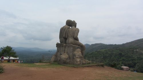 Kerala, Idukki, Ramakkalmedu, Statula, Tribal, Kalnas, Kalnas