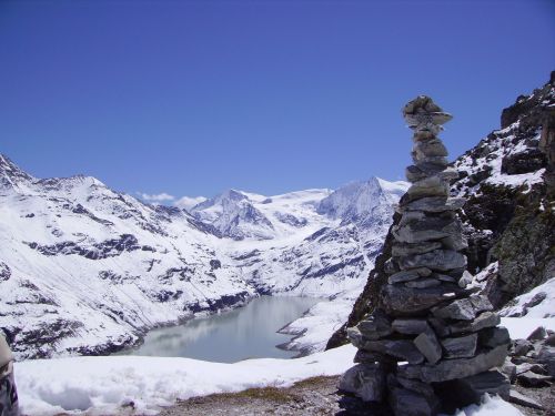 Kern, Kalnas, Ežeras, Sniegas, Aukščiausiojo Lygio Susitikimas, Šveicarija, Žygiai
