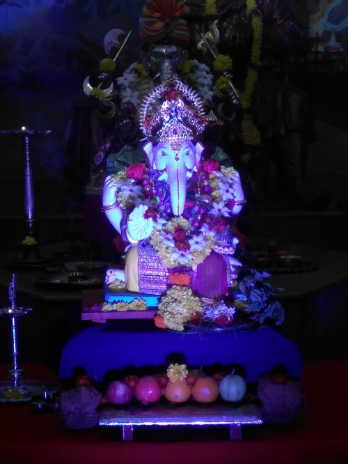 Kesarivada, Pune, Indija, Ganpati, Ganesh, Festivalis, Hindu Dievas, Lordas-Ganesas, Dievas