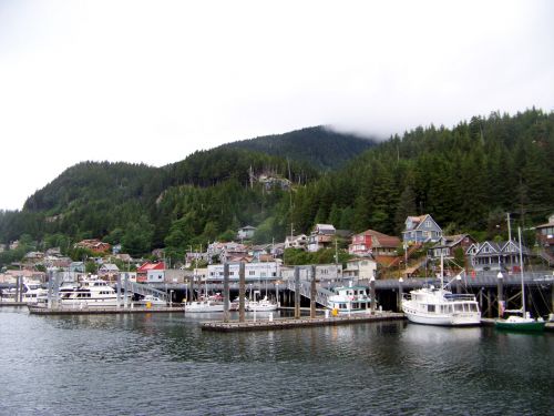 Ketchikan,  Uostas,  Alaska,  Kranto,  Vanduo,  Vandenynas,  Valtys,  Laivai,  Ketchikan Uostas