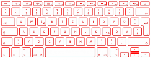 Klaviatūra, Raudona, Palikti, Raktai, Kompiuterio Klaviatūra, Tuščia, Kompiuteris