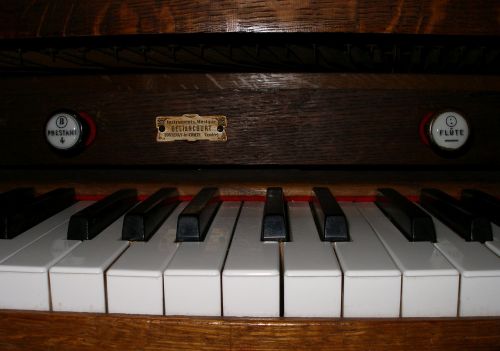 Klaviatūra, Organas, Harmonija, Muzika