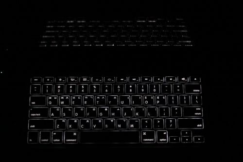 Klaviatūra Pro, Macbook Pro, Nešiojamas Kompiuteris, Klaviatūra, Apmąstymai, Apšvietimas