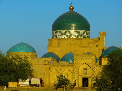 Khiva, Kihva, Unesco Pasaulio Paveldas, Muziejaus Miestas, Abendstimmung, Uzbekistanas
