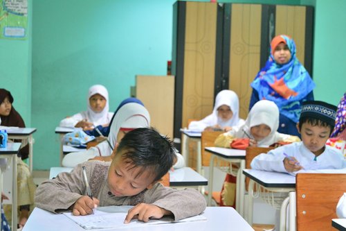 Vaikai,  Smile,  Susijaudinęs,  Indoneziečių,  Vaikų Darželis,  Dailus,  Mokytis,  Grupės Varžybų