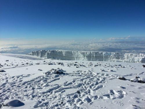 Kilimandžaras, Kalnas, Sniegas, Snowclad, Nuotykis, Bue Dangus, Afrika, Tanzanija