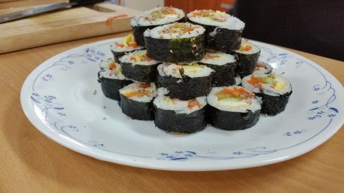 Kim Ryžiai, Maisto Fotografija, Korėjiečių Maistas, Leidimas, Sushi, Pietauti, Rengia
