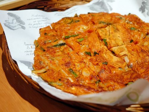 Kimchi Pica, Korėjiečių Kalba, Aštrus, Daržovių, Kimchi, Čili, Maistas, Asian, Rytietiškas