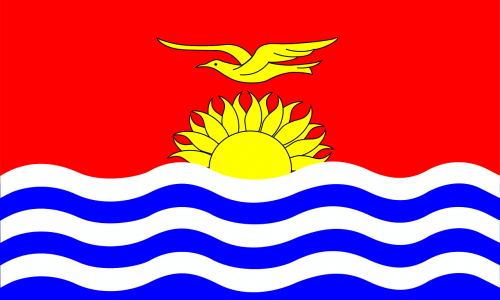 Kiribati, Vėliava, Nacionalinis, Šalis, Tauta, Respublika, Nemokama Vektorinė Grafika
