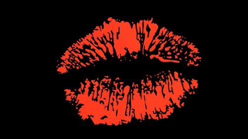 Lūpų Dažai,  Bučinys,  Valentine,  Meilė,  Romantika,  Fonas,  Juoda,  Raudona,  Lūpos,  Romantiškas,  Pabučiuoti