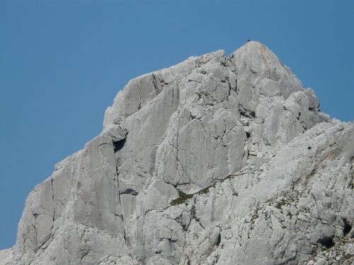 Kleine Sustabdyti, Kalnai, Alpių, Wilderkaiser, Aukščiausiojo Lygio Susitikimas, Rieduliai, Uolos Masyvas, Tvirtas