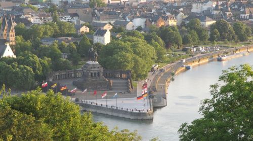 Koblenz, Vokietija, Rinas, Orientyras, Rhineland-Pfalzas, Rhineland, Kelionė, Turizmas, Istorija, Kraštovaizdis
