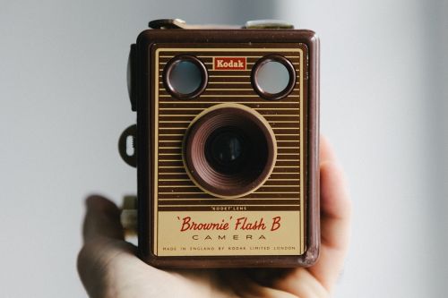 Kodak, Fotoaparatas, Brownie, Dėžė