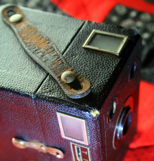 Fotoaparatas,  Senas,  Vintage,  Paprastas,  Brownie,  Kodak Brownie Kamera