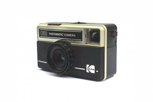 Kodak,  Instamatic,  Fotoaparatas,  Vintage,  Retro,  Filmas,  126,  77X,  Kodak Instamatic Kamera