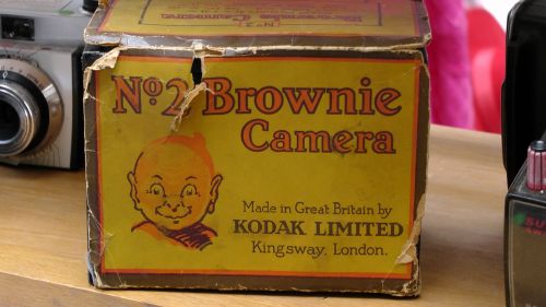 Fotoaparatas,  Kodak,  Fotoaparatai,  Ne,  2,  Brownie,  Dėžė,  Filmas,  Kodak Nr. 2 Brownie Kamera