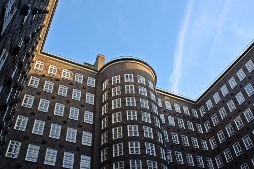 Kontorhaus, Sprinkenhof, Hamburgas, Hamburgensien, Architektūra