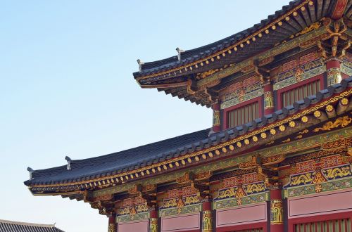 Korėja, Rūmai, Tradicinis, Graži Vieta, Senovės Rūmai, Pastatas, Istorinis, Turizmas