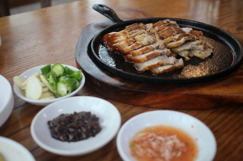 Korėjiečių Kalba,  Korėjiečių Maistas,  Kiauliena