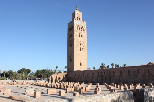 Koutoubia, Marrakechas, Plaza