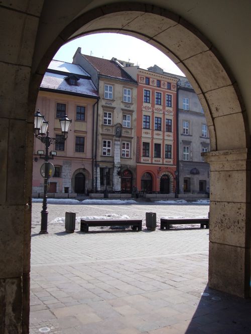 Kraków, Lenkija, Architektūra, Paminklas, Senamiestis, Miesto Namai