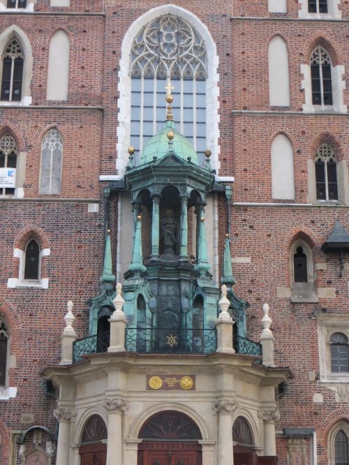 Krakow, Lenkija, Cracow, Kelionė, Istorinis, Bažnyčia, Šv. Marijos Bazilika, Bazilika