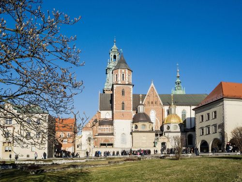 Krakow, Wawel, Lenkija, Pilis, Katedra Ir Pilis, Paminklas, Istoriškai, Centro
