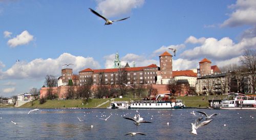 Kraków, Lenkija, Wawel, Pilis, Architektūra, Paminklas, Turizmas