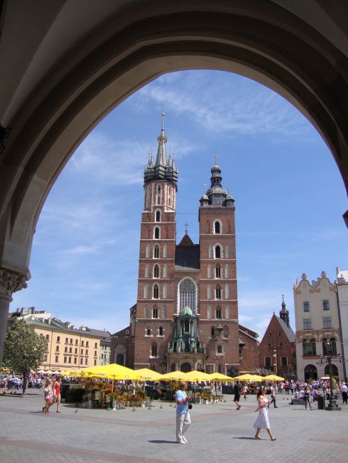 Kraków, Lenkija, Architektūra, Parduotuvė, Seni Pastatai, Istorija, Senamiestis, Bokštas
