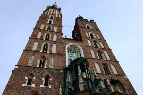 Kraków, Šv. Marijos Bažnyčia, Parduotuvė, Architektūra, Miesto Centras, Paminklai, Istorija, Turizmo Atrakcionai
