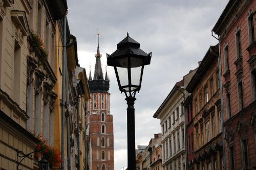 Kraków, Lenkija, Paminklas, Parduotuvė, Senamiestis, Miesto Centras, Malopolska, Šv. Marijos Bažnyčia