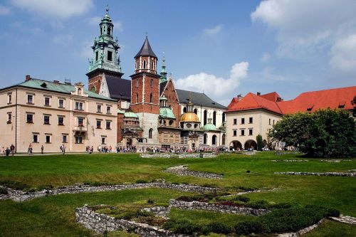 Krakow, Lenkija, Wawel, Paminklas, Pilis