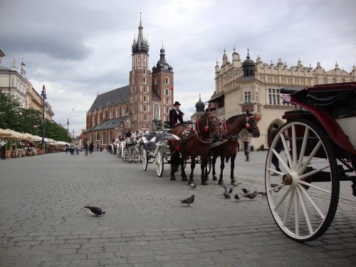 Kraków, Lenkija, Senamiestis, Architektūra, Turizmas