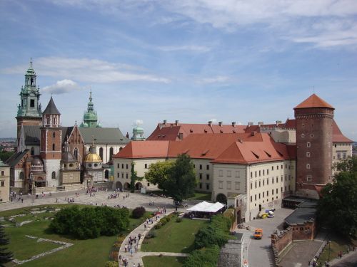Kraków, Lenkija, Wawel, Pilis, Paminklas