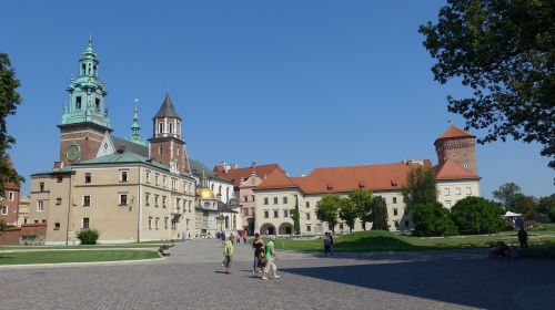 Lenkija, Krakow, Wawel, Katedra Ir Pilis