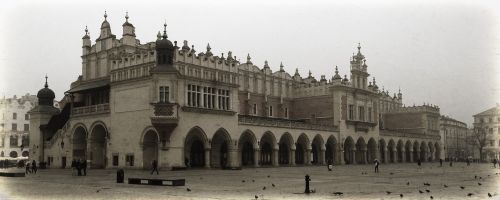Kraków, Lenkija, Drabužių Salonas Sukiennice, Parduotuvė, Architektūra