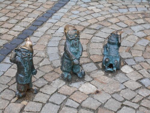 Krasnal, Wrocław, Skulptūros, Figūrėlė