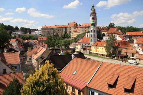Krumlov, Miestas, Istorinis, Čekų, Lankytinos Vietos, Unesco, Pietų Bohēma