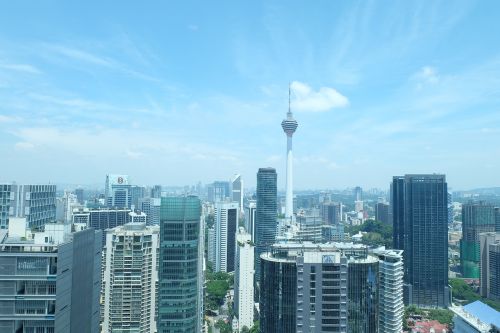 Kuala Lumpur, Panorama, Malaizija, Orientyras, Peizažas, Klcc