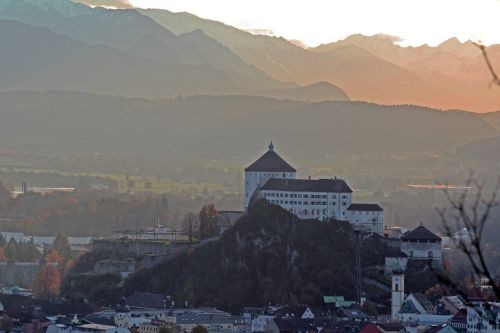Kufstein, Tyrol, Intalto Slėnis, Pilis, Alpių, Austria, Pritraukimas