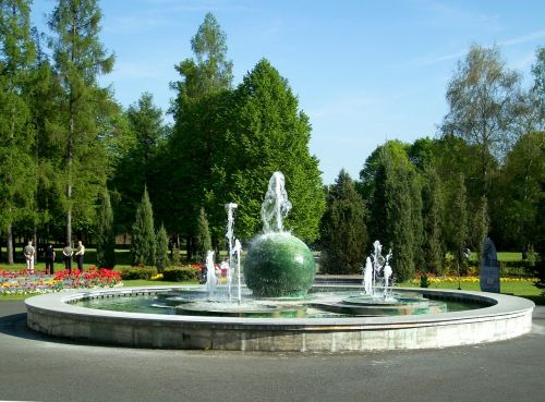 Kurpark, Parkas, Piestany, Slovakija