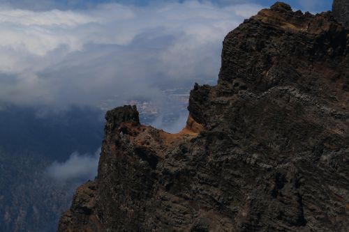 La Palma, Roque, De Los Muchachos, 2426M, Kanarų Salos, La Isla Bonita, Panorama, Vandenynas, Debesys, Caldera De Taburiente, Nacionalinis Parkas, Kalnai, Kraštovaizdis