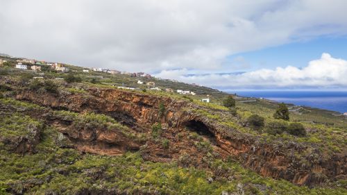 La Palma, Sala, Kanarų Sala, Ispanija, Kanarų Salos, Kraštovaizdis, Kranto, Vulkaninis Uolas