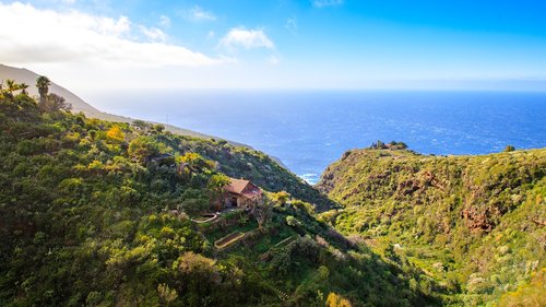 La Palma,  Vienišas,  Pakrantės,  Sala,  Kanarų Salos