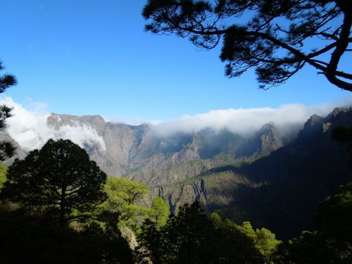 La Palma, Gamta, Kanarų Salos, Žygiai, Kaldera, Rūkas