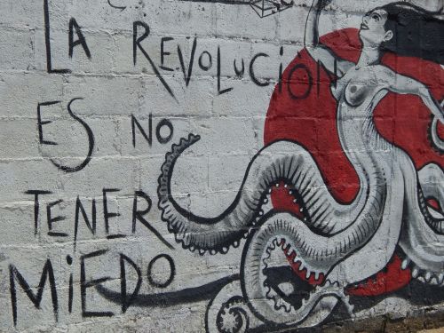 Grafiti,  Revoliucija,  Menas,  Gatvė & Nbsp,  Menas,  Siena,  Dažymas,  Revoliucija Nebijo