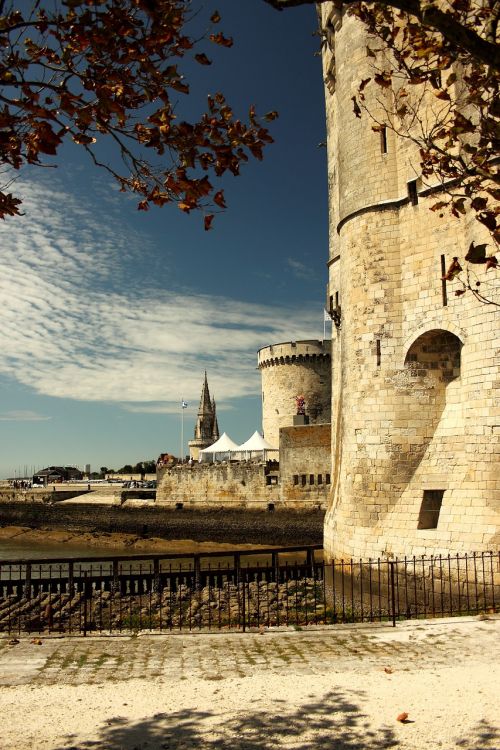 La Rochelle, Bokštas, France, Architektūra, Senamiestis, Pastatas, Orientyras