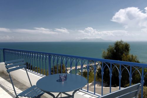 La Villa Bleue, Sidi Bou Sakė, Tunisas