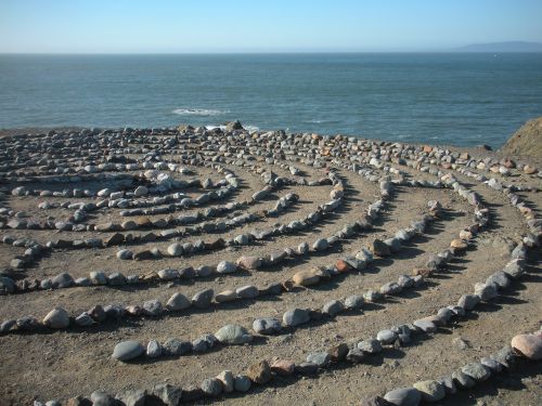 Labirintas, San Franciskas, Mistikas, Dvasinis, Ramiojo Vandenyno Regionas, Gamta